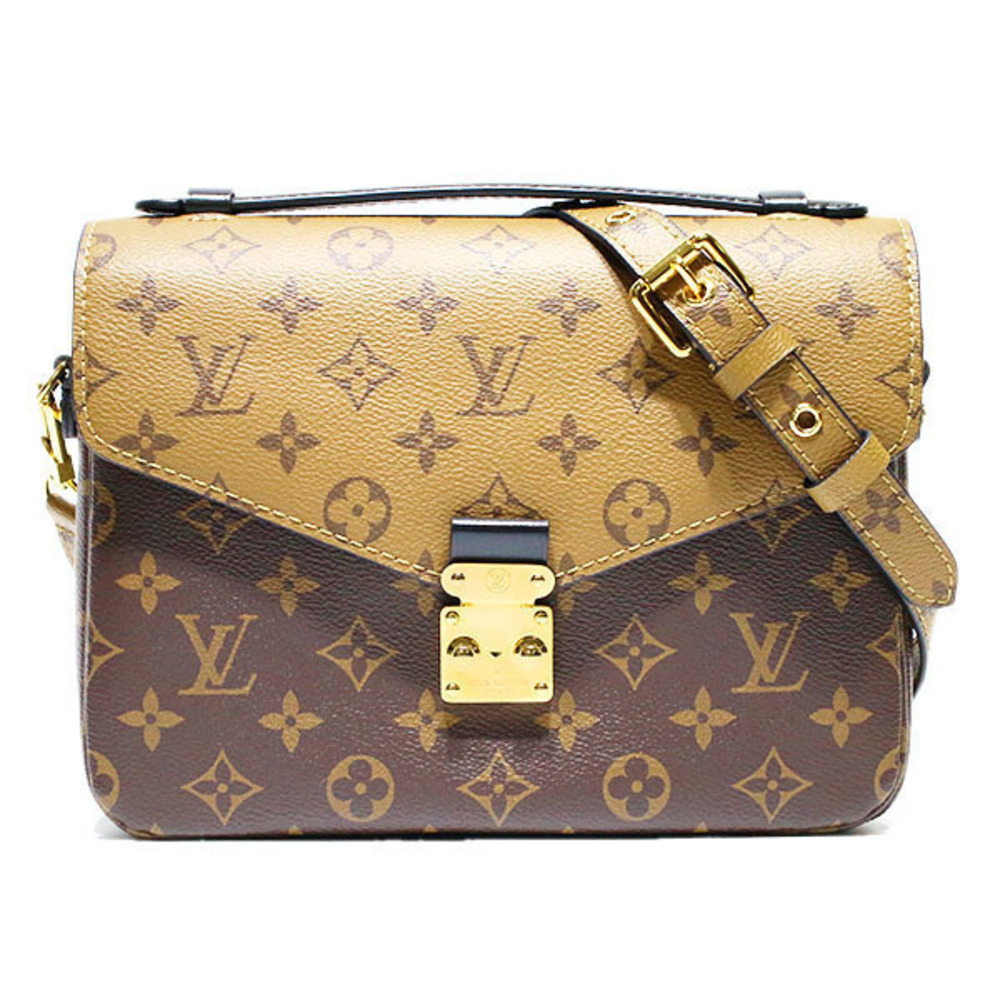 Louis Vuitton Pochette Metis Monogram Reverse Handbag Shoulder Bag
